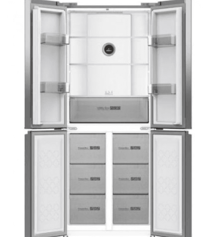 מקרר 4 דלתות 406 ליטר peerless PRF-406 BLK-G