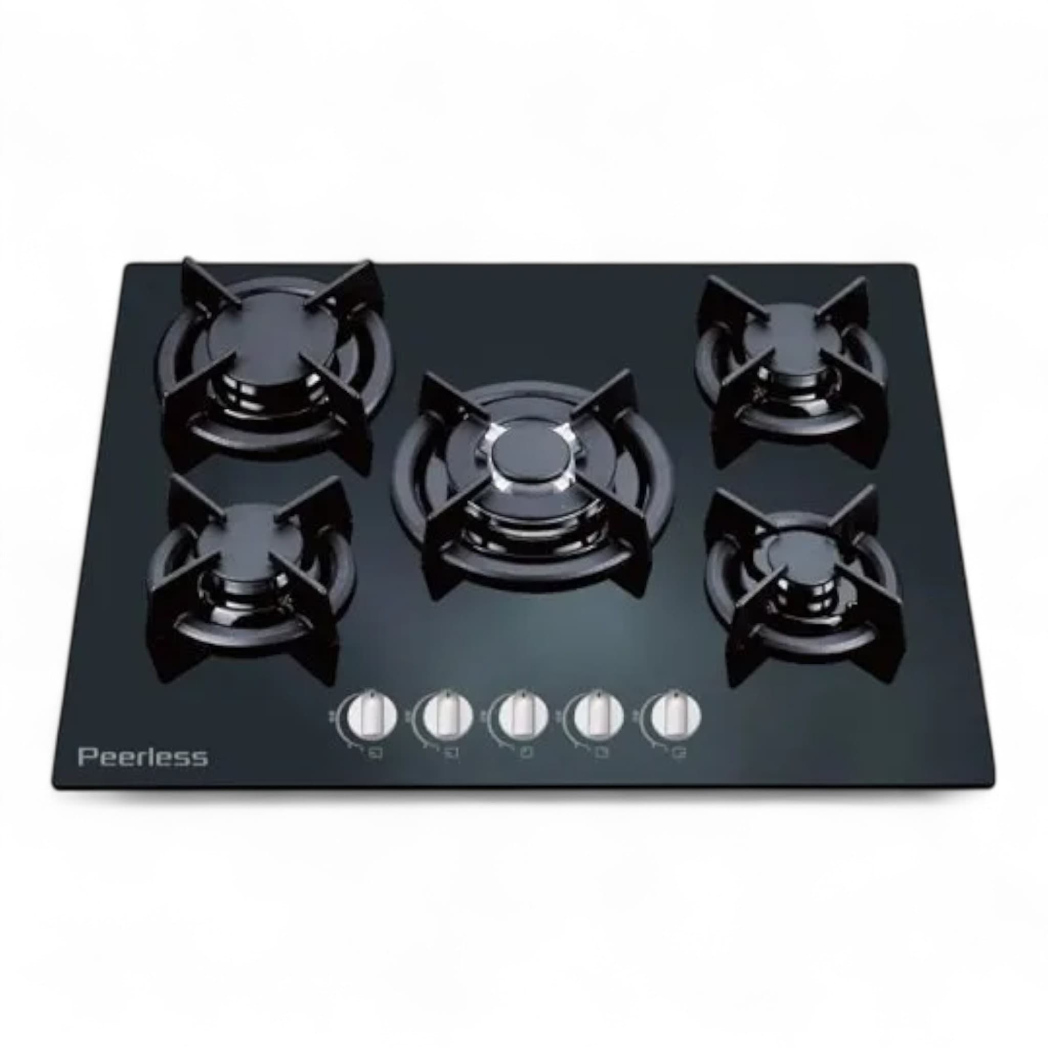 כיריים 5 להבות זכוכית שחורה Peerless ML-7030GB