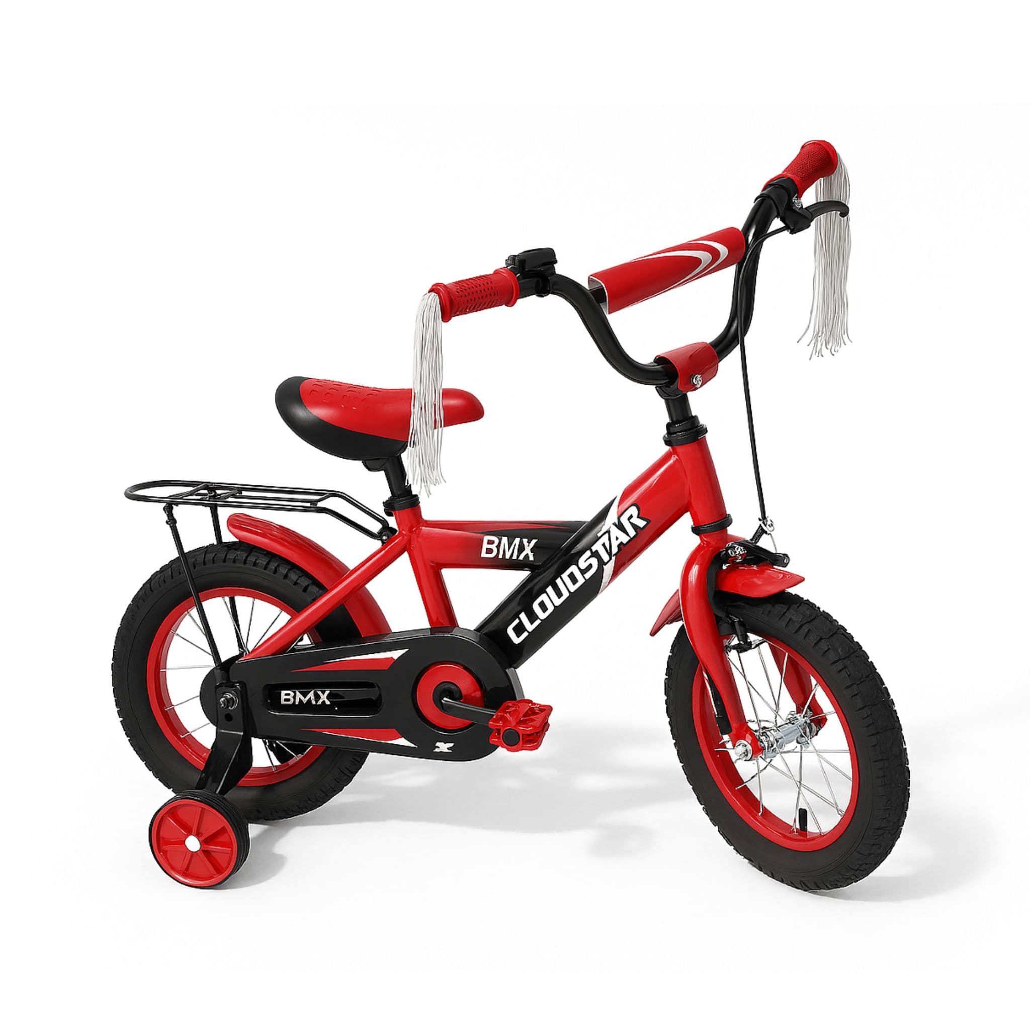 אופני BMX לילדים בצבע אדום - מגוון מידות לבחירה