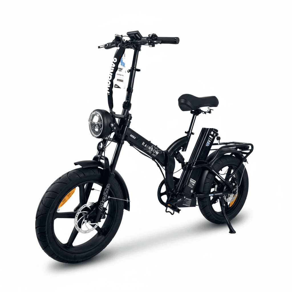 אופניים חשמליים RAINBOW FATTY BOMBER 48V 20Ah צמיגים 4 אינצ׳ כולל איבזור מתנה! - תמונה ראשית