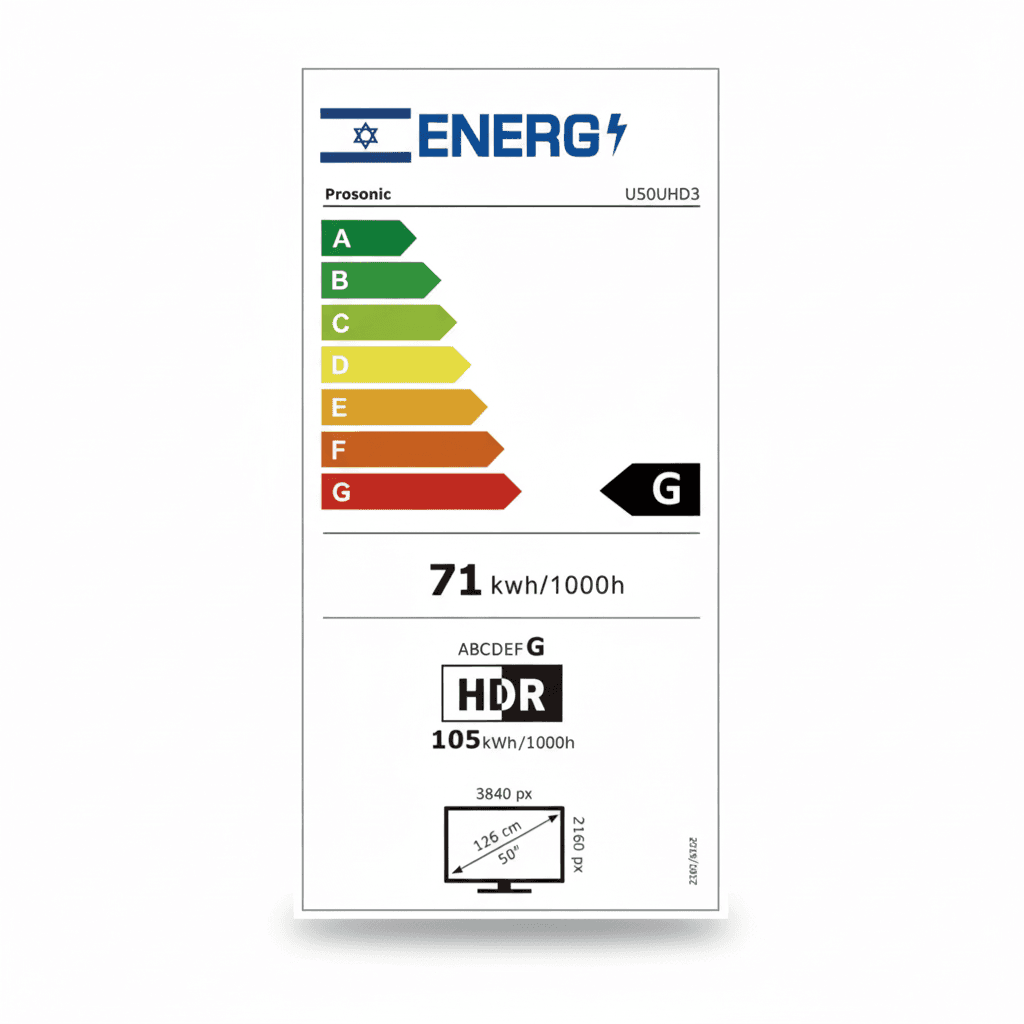 טלוויזיה "50 PEERLESS LED SMART TV 4K UHD L50PE400UOS3