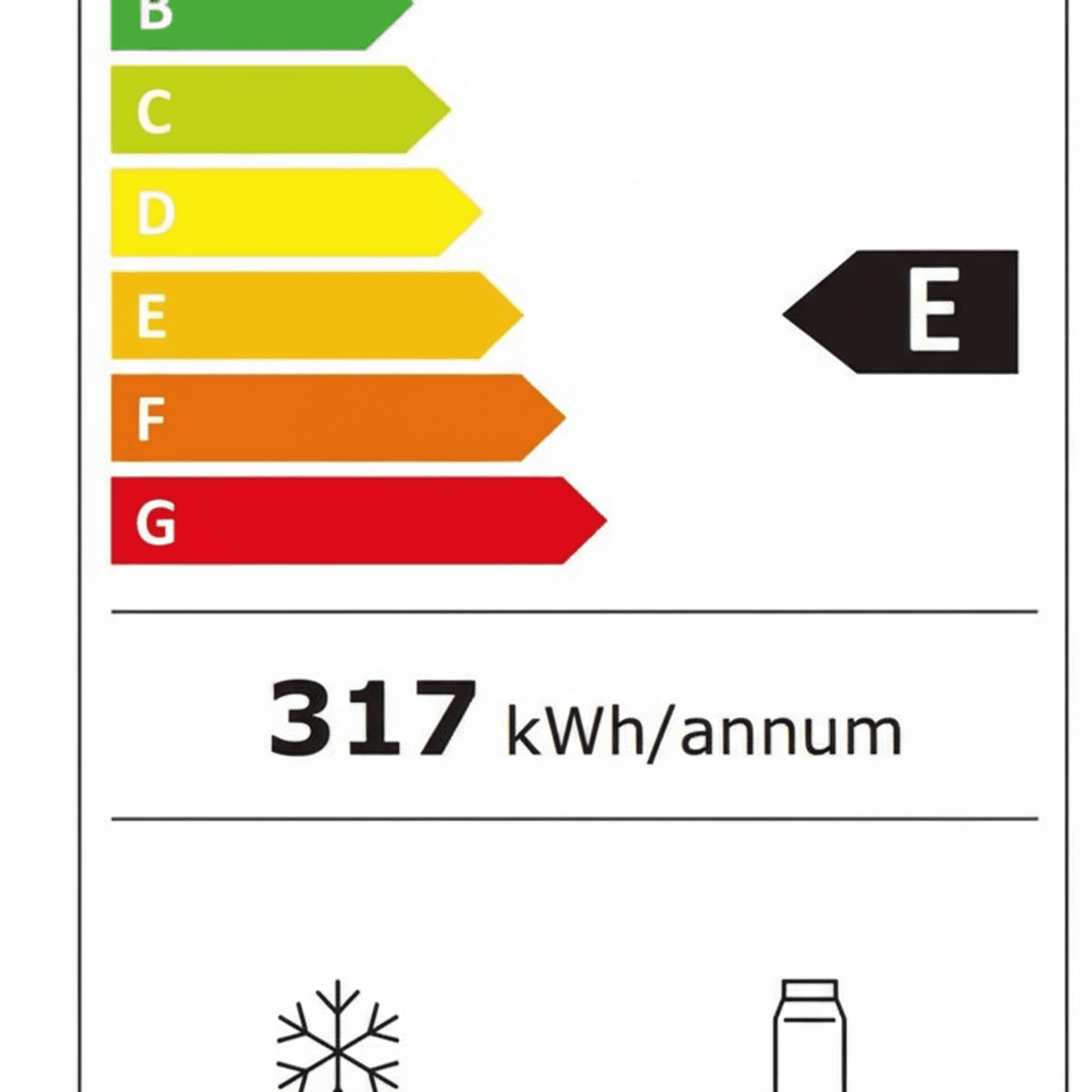 מקרר תדיראן TADR4 503GB עם דלתות פתוחות - תצוגת נפח פנימי 503 ליטר, מדפים ומגירות
