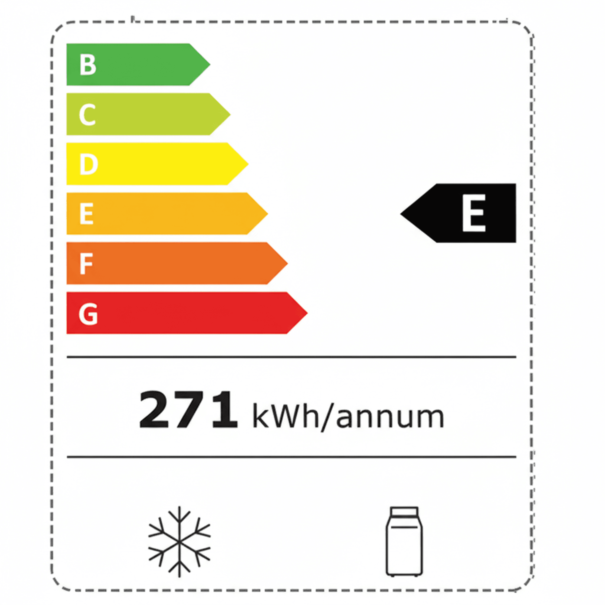 מקרר TADIRAN TADR 528GB זכוכית שחורה עם התקן שבת - מבט צידי
