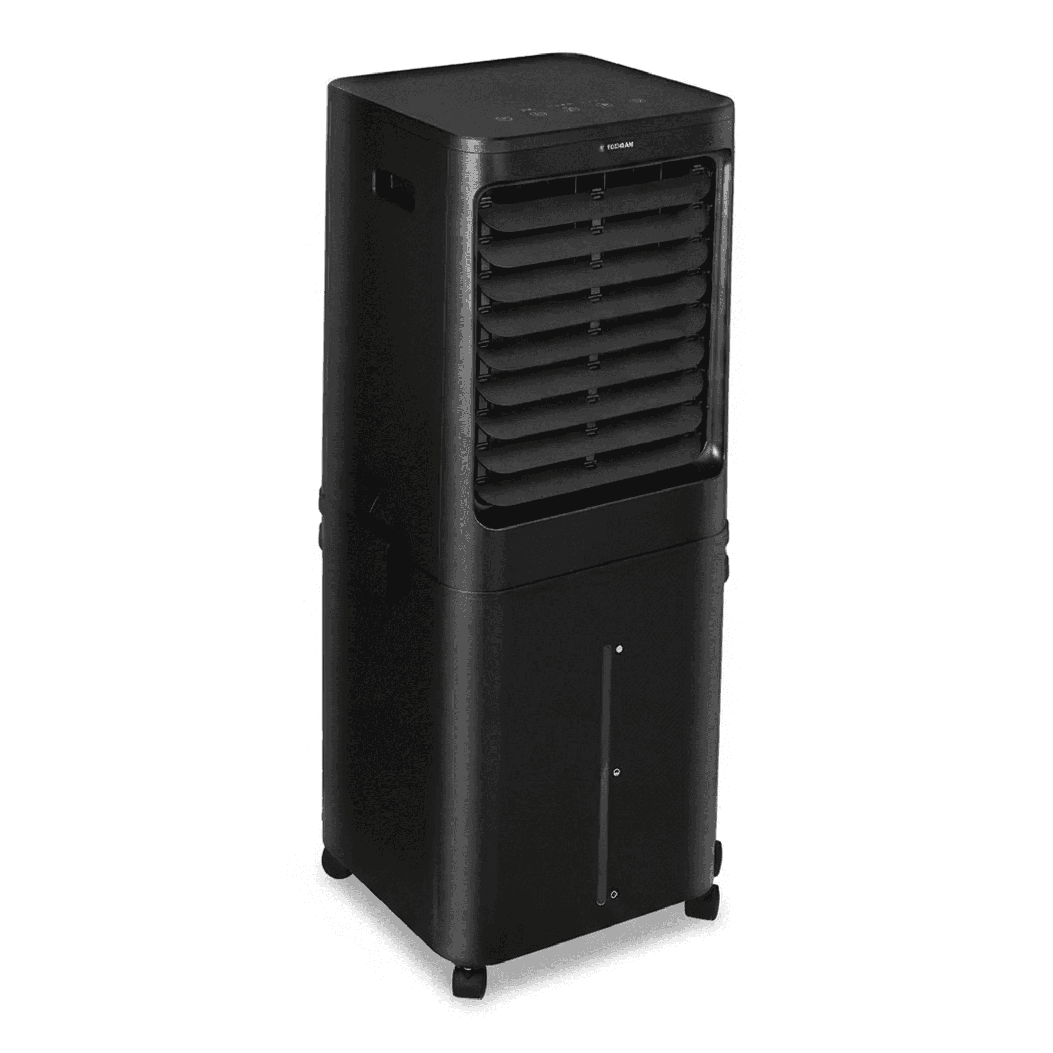 מצנן אוויר תדיראן TAC6000B שחור - מבט צדדי המציג את המבנה הדו-חלקי