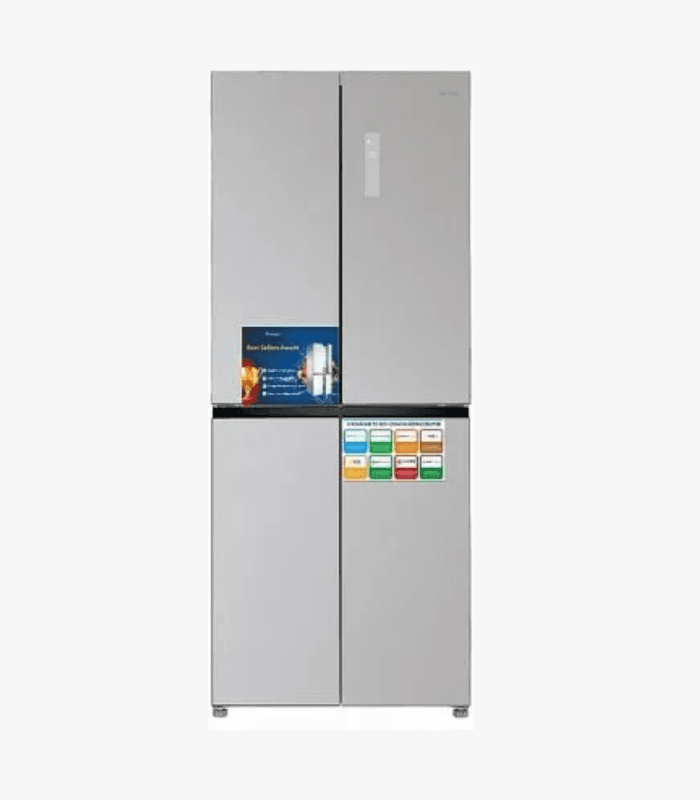 4-Door Glass Refrigerator in Silver - 440 Liters SUZ-NF535BG Suzuki Energy