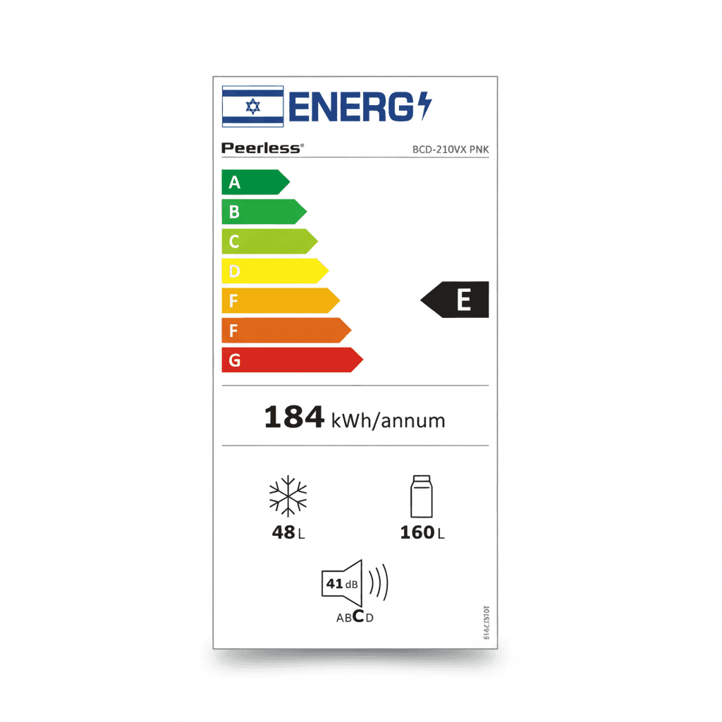 ืืงืจืจ ืืงืคืื ืขืืืื ืจืืจื 210 ืคืืจืืก BCD-210VX PNK ืืจืื Peerless