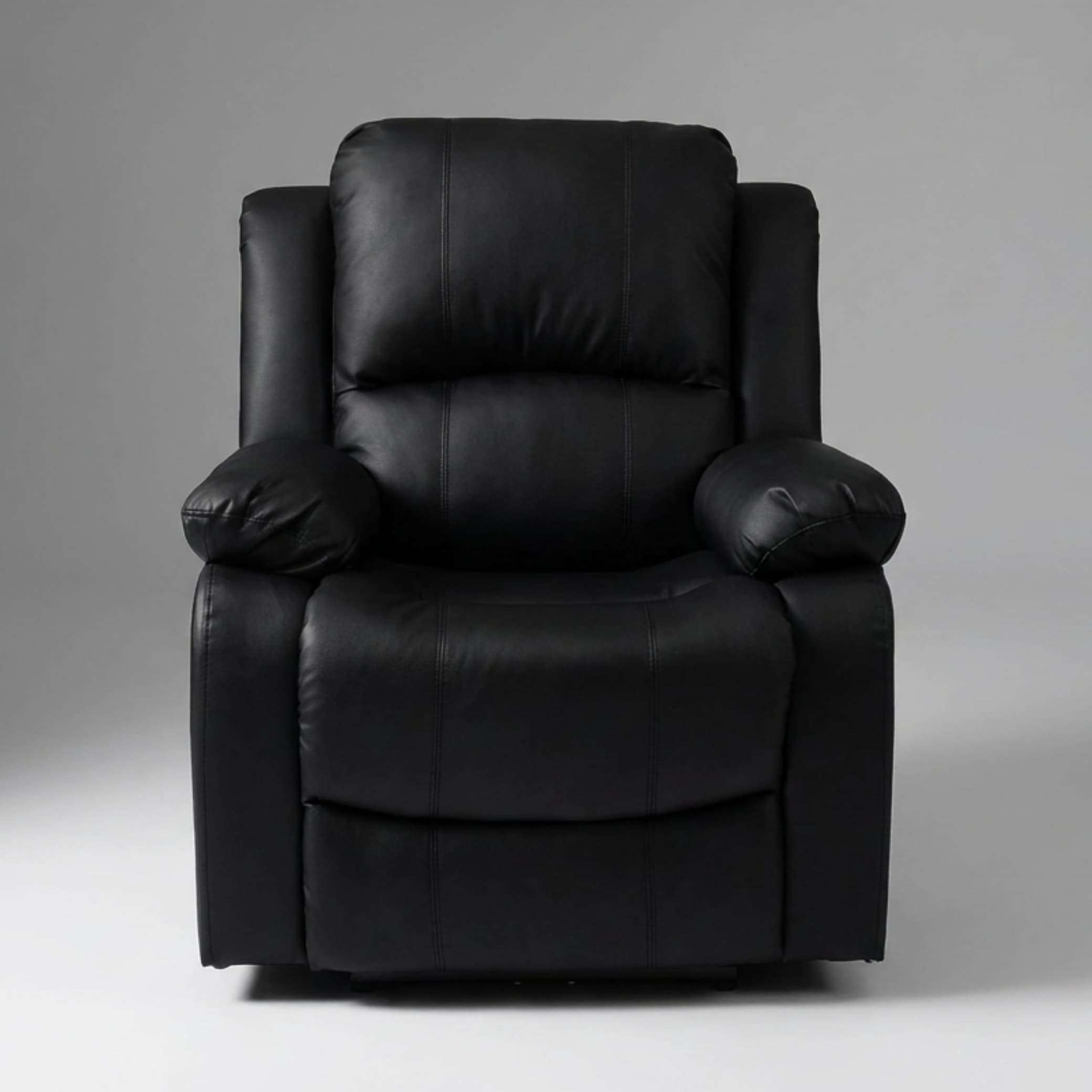 כורסת טלוויזיה עיסוי וחימום ריקלינר חשמלי Dolce Vita Torino Premium - עור תעשייתי בז' + USB