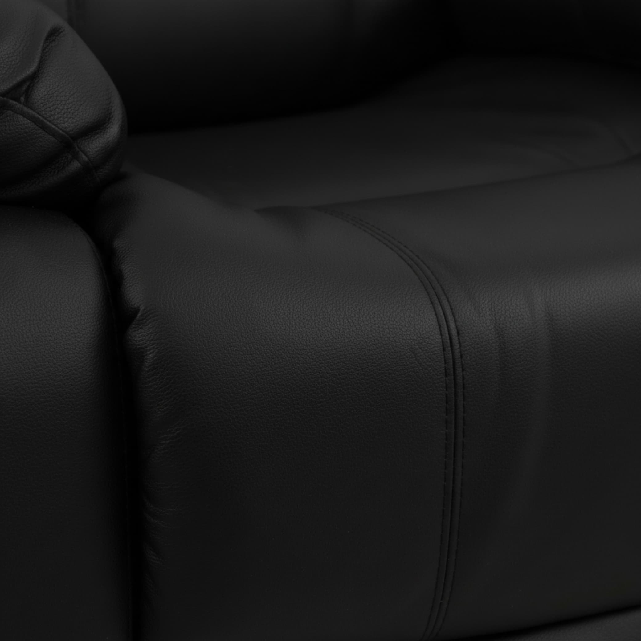 כורסת טלוויזיה עיסוי וחימום ריקלינר חשמלי Dolce Vita Torino Premium - עור תעשייתי בז' + USB