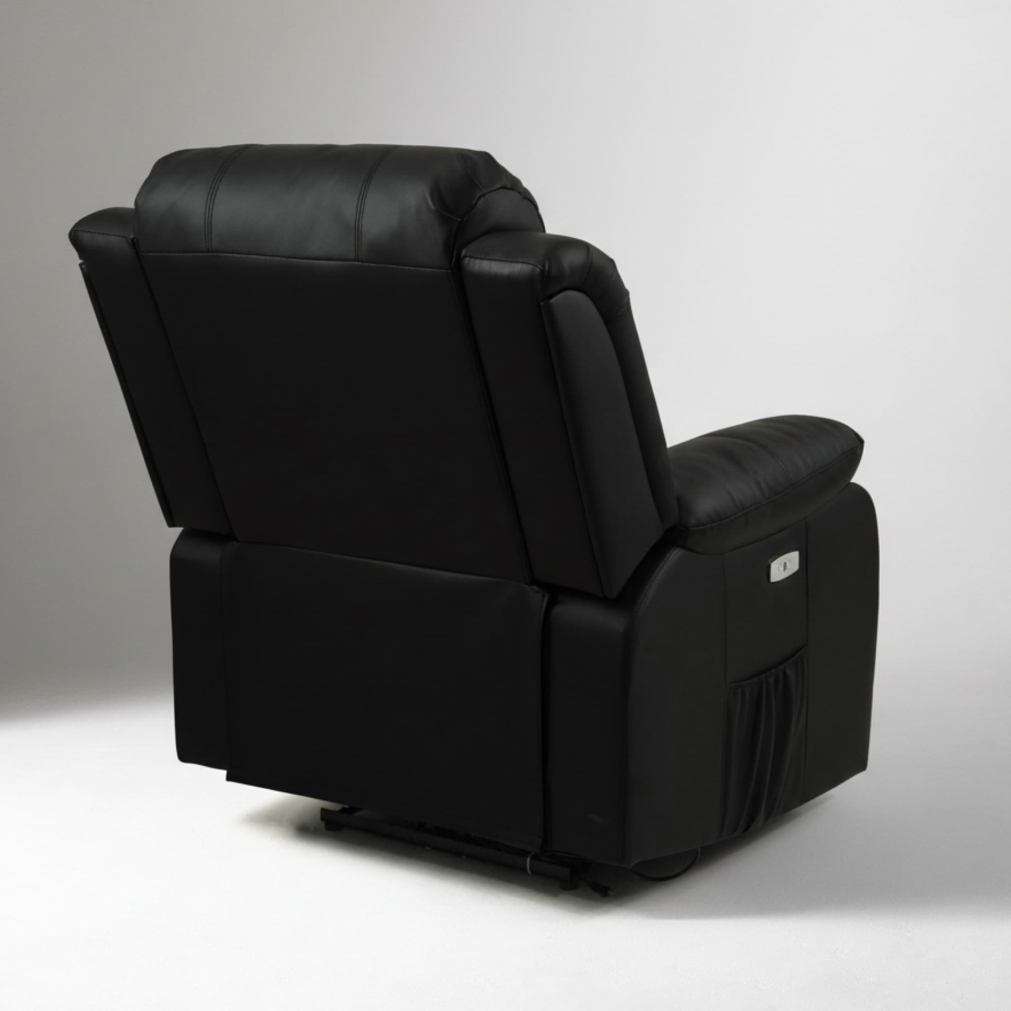 כורסת טלוויזיה עיסוי וחימום ריקלינר חשמלי Dolce Vita Torino Premium - עור תעשייתי בז' + USB