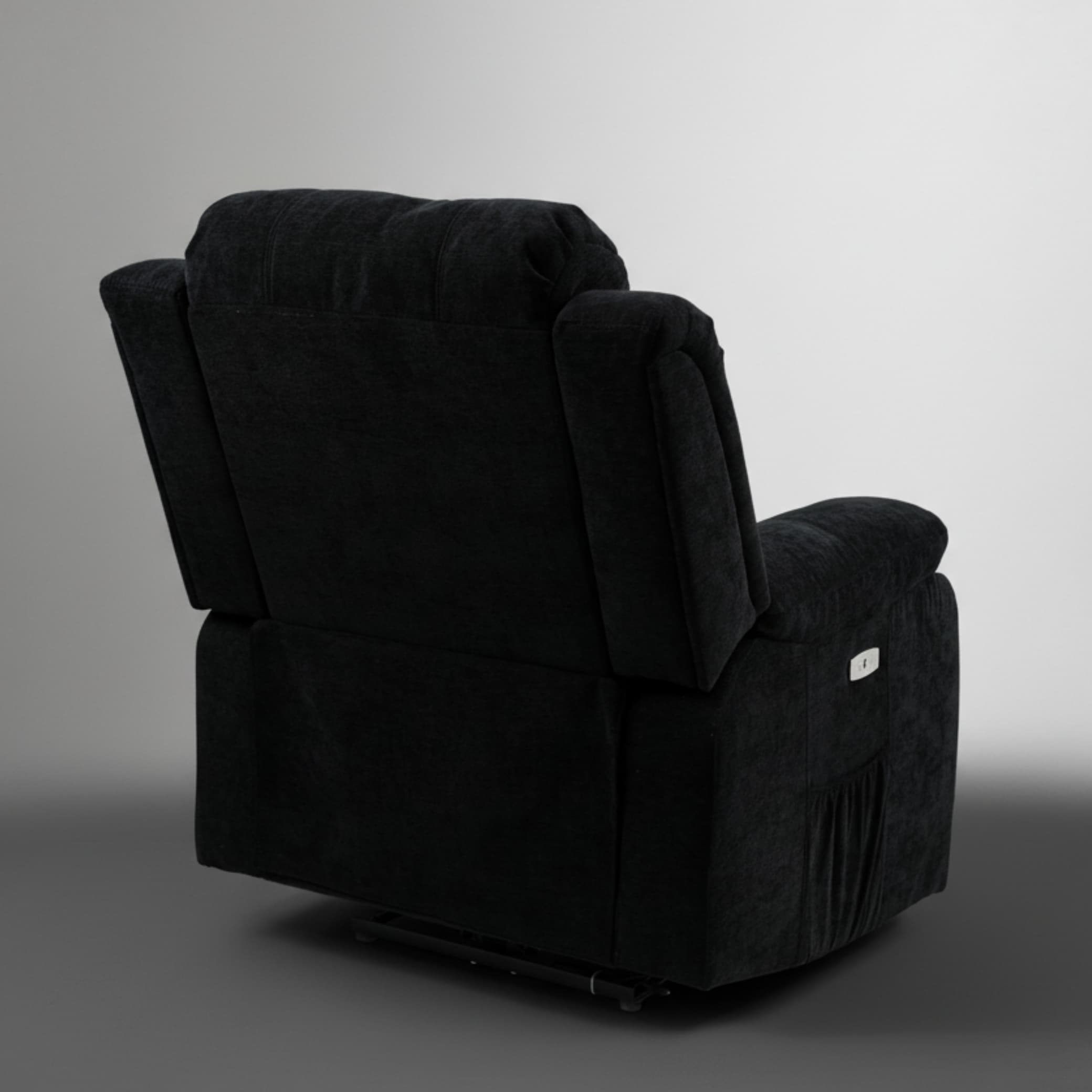 כורסת טלוויזיה עיסוי וחימום ריקלינר חשמלי Dolce Vita Torino Premium - בד בז' + USB